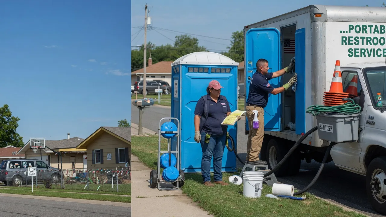 Portable Toilet Rental in League City, TX near me